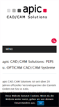 Mobile Screenshot of apic.de